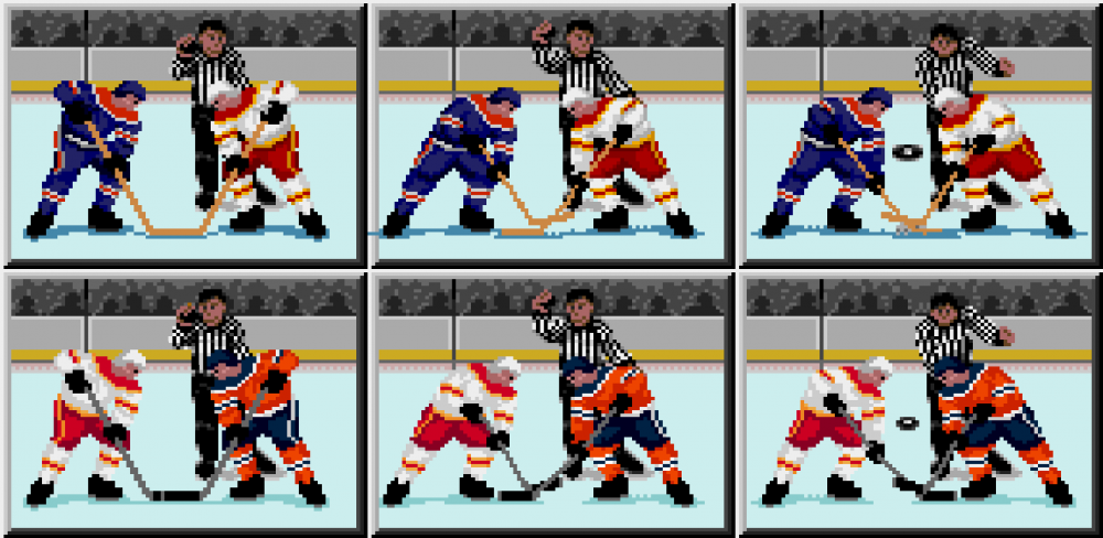 NHL 94 - Screenshots - 8. Face-Offs - Comp.png