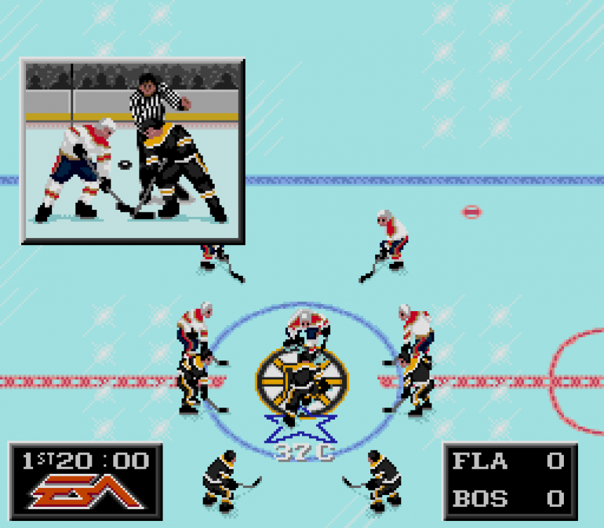 NHL 94 - Screenshots - 4. Face-Off - Centre Ice - 2023 04 16 - 4x.png