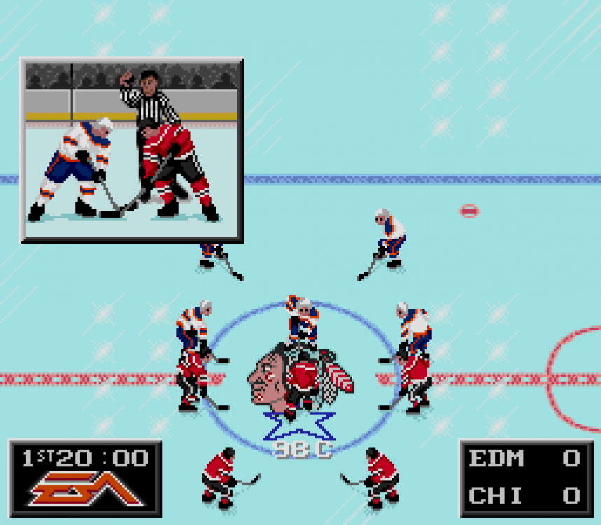 NHL 94 - Screenshots - 4. Face-Off - Centre Ice - 2024 01 02 - 4x.png