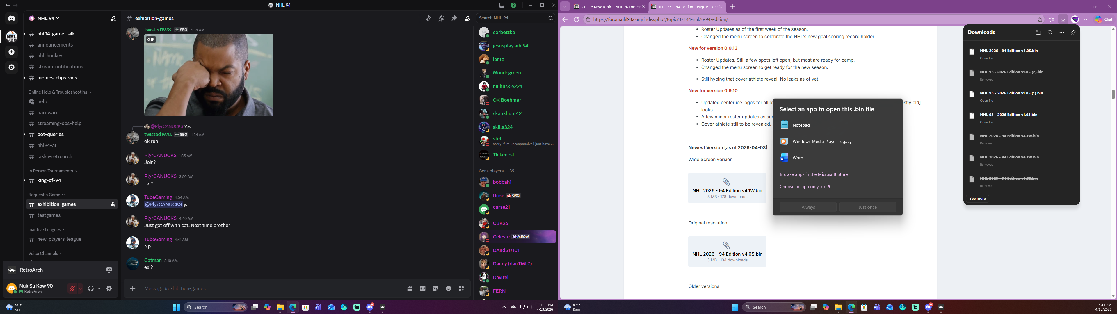 downloading roms help