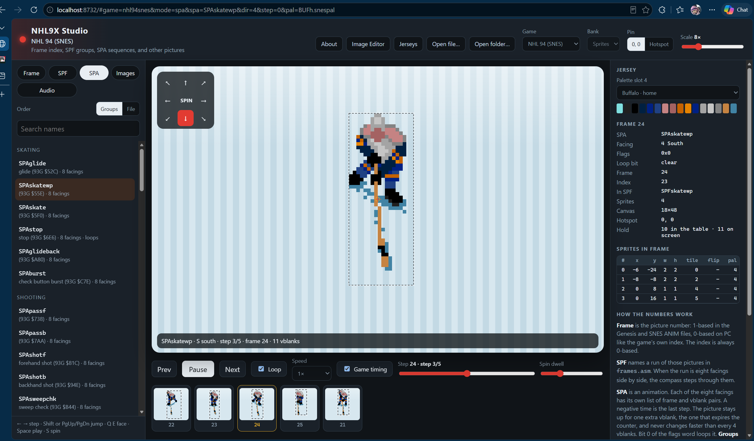WIP tool NHL9X Studio - Import/Edit/Export Graphics files from NHL92-95 GEN & 93-94 SNES, Import/Edit/Export 92-94 GEN Music, 95PC Jerseys, and more!